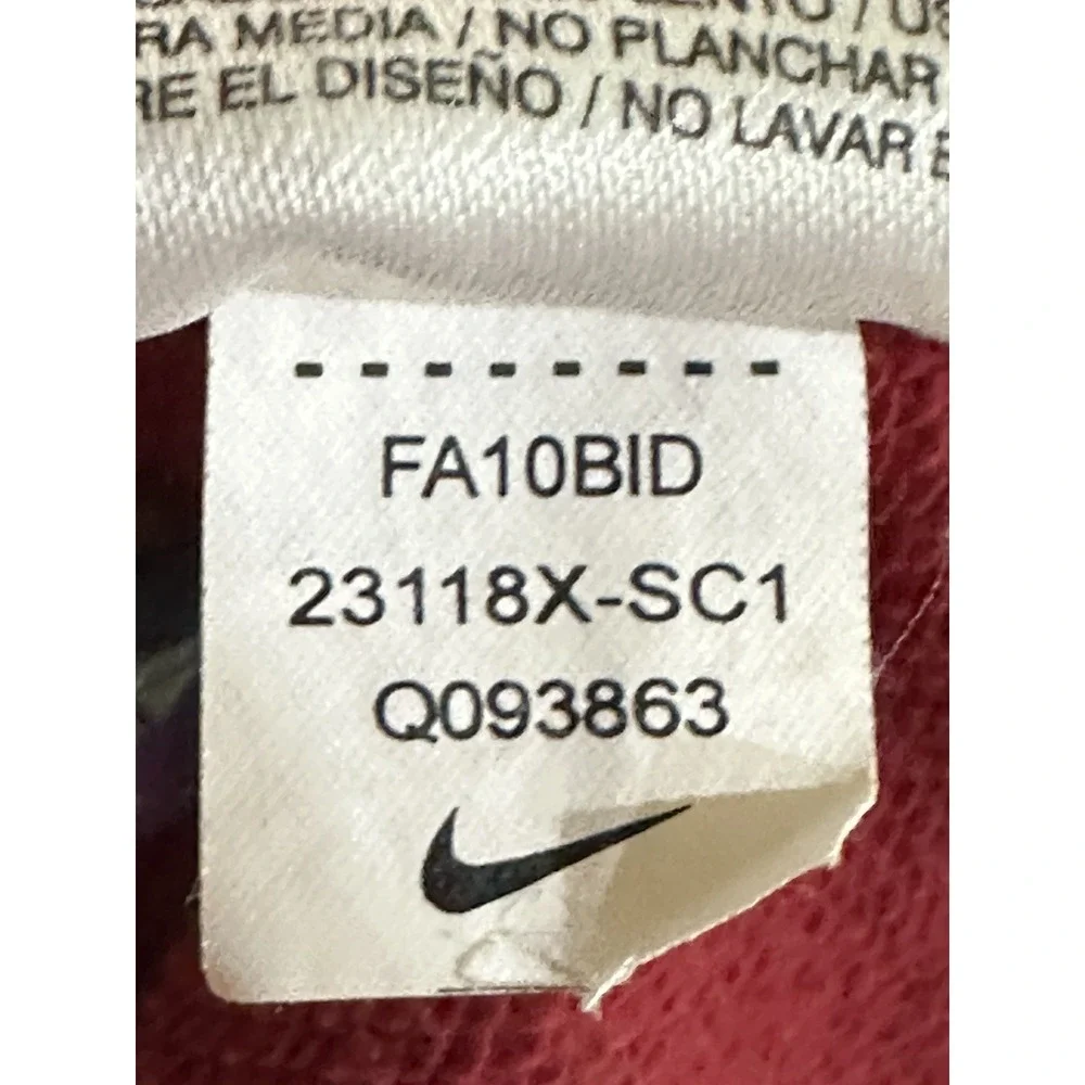 Nike USC Trojans Men's‎ Small Full Zip Hoodie Sweatshirt Dark Red Sportswear